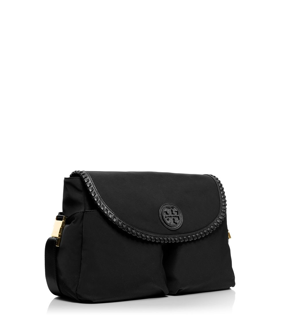 tory burch crossbody nylon messenger