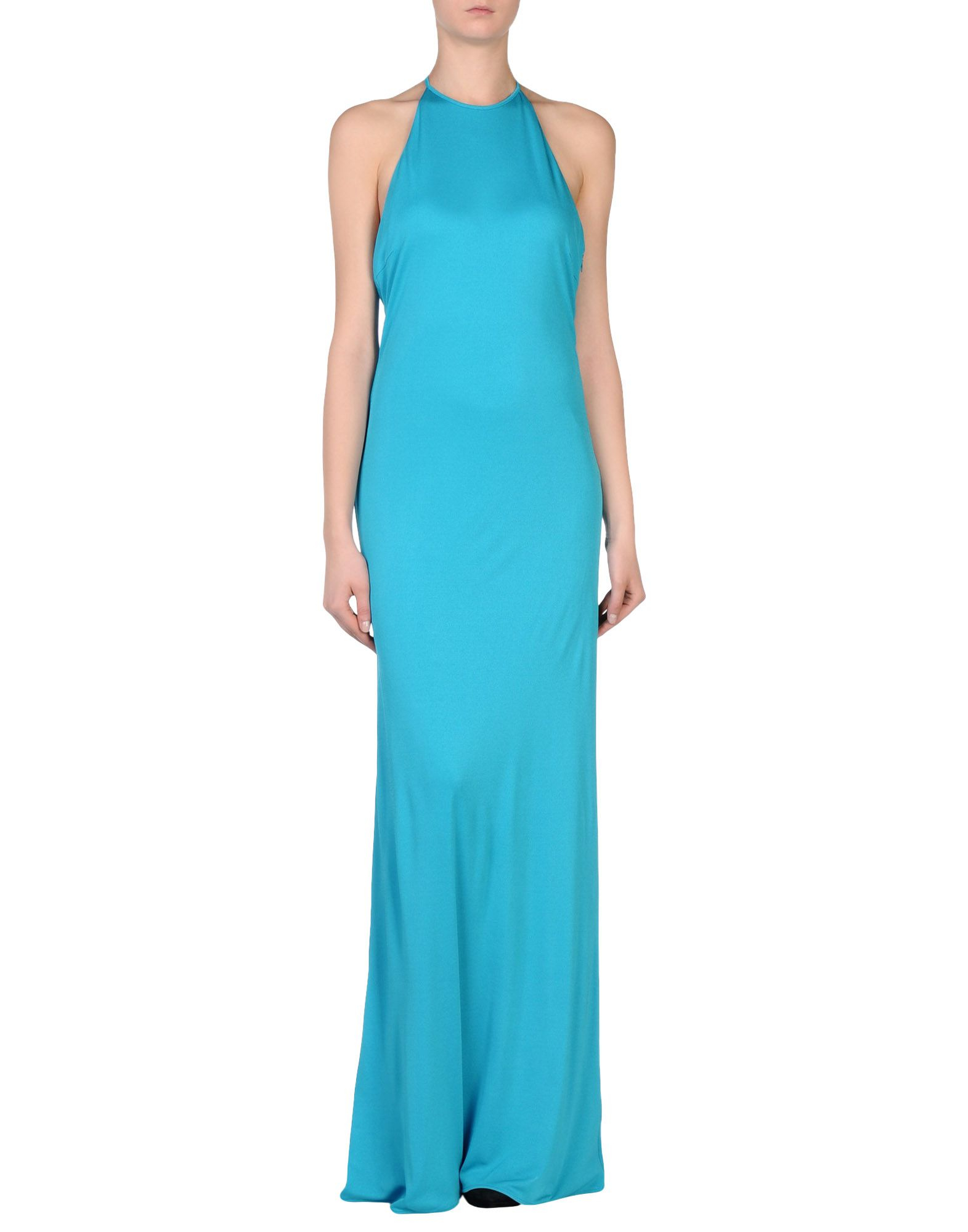 Emilio pucci Long Dress in Blue (Turquoise) | Lyst