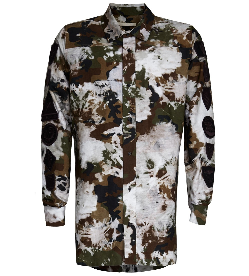 off white camo shirt