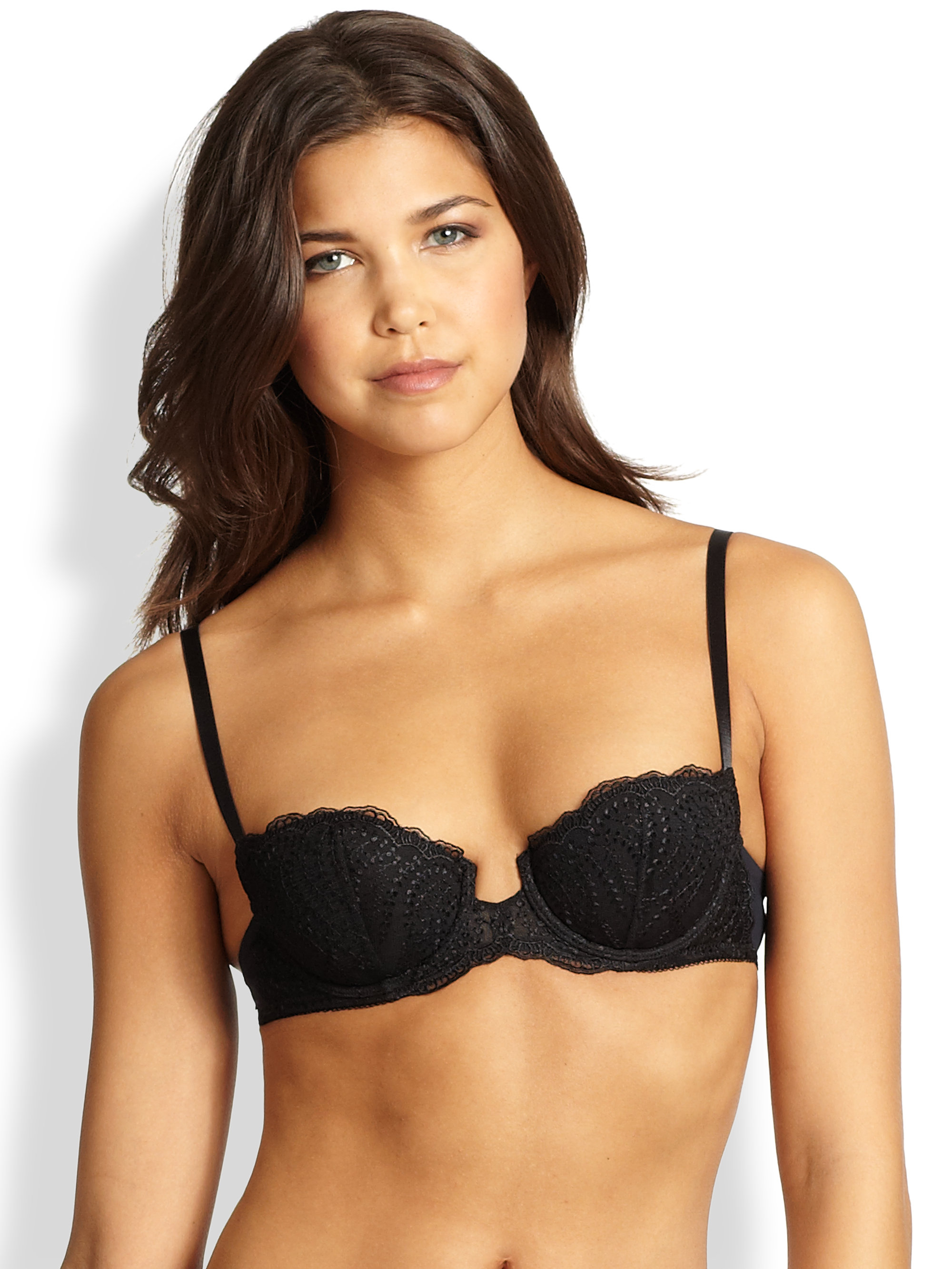 La perla Julianna Contour Bra in Natural Lyst