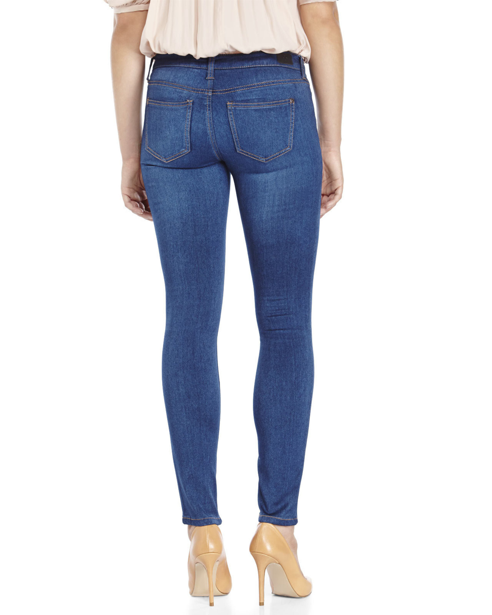 Lyst - Celebrity pink Skinny Jeans