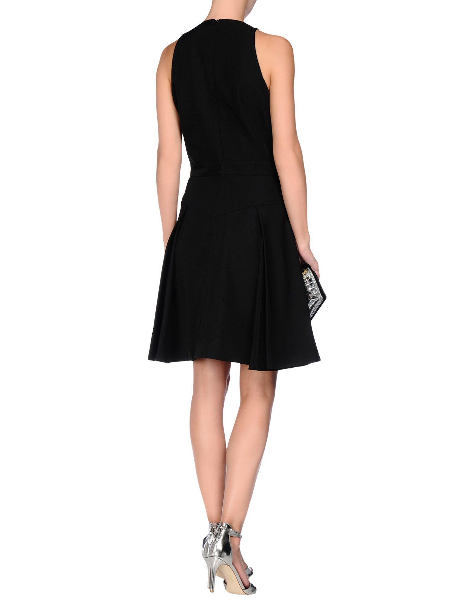 Mcq alexander mcqueen Short Dress in Black | Lyst