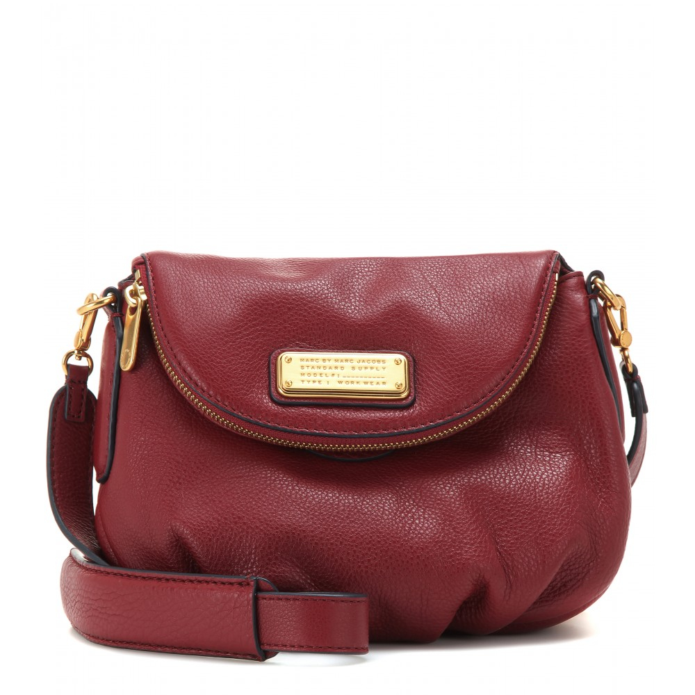 Lyst - Marc By Marc Jacobs Mini Natasha Leather Shoulder Bag in Purple