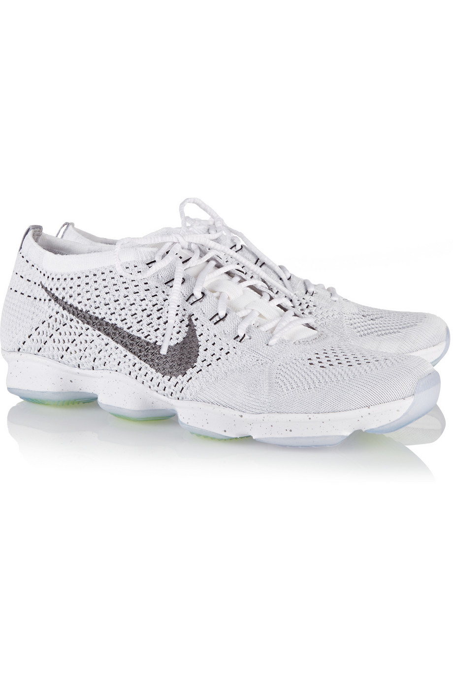 nike white mesh sneakers