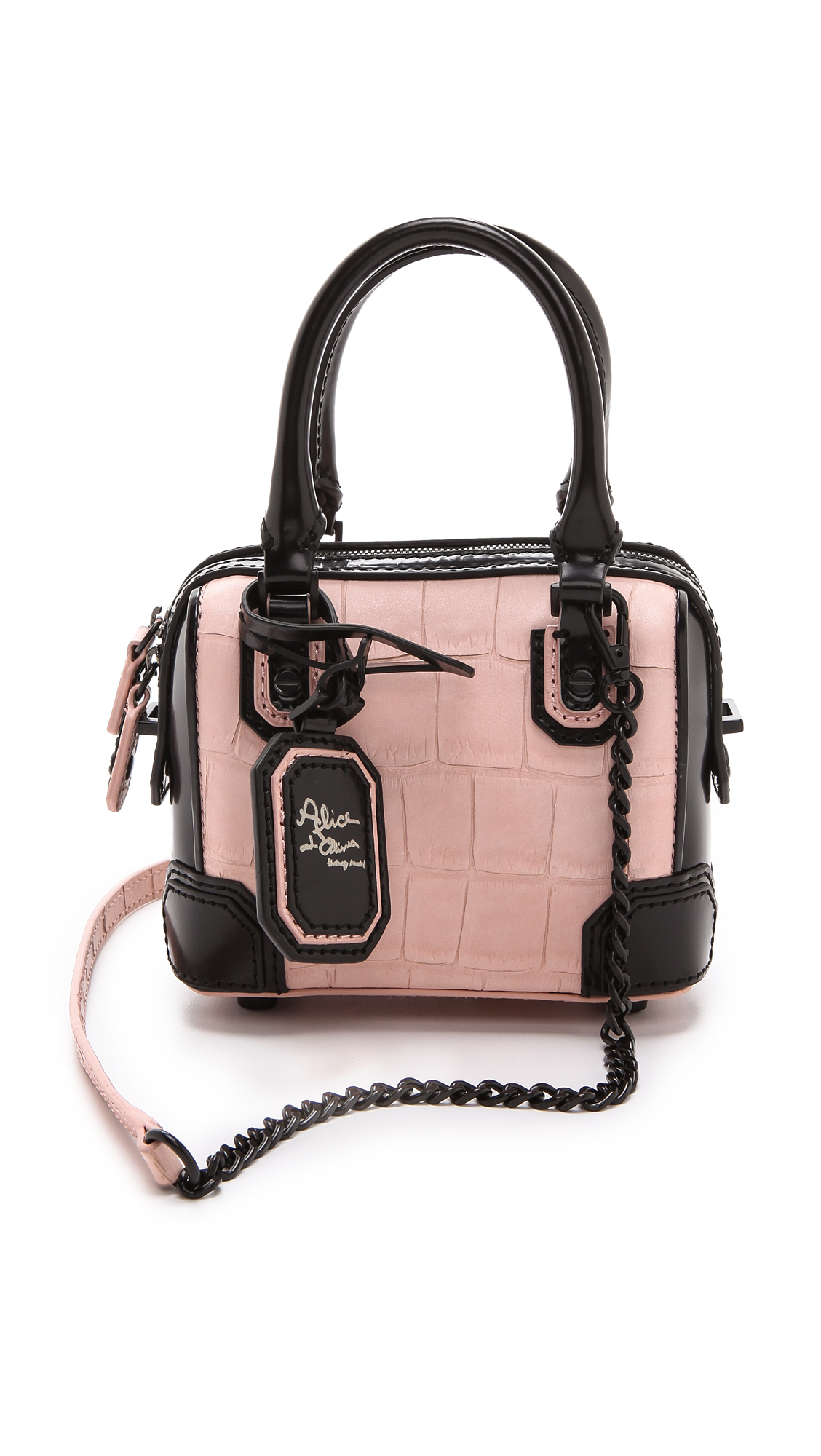 Alice Olivia Mini Bag In Pink Lyst Gallery