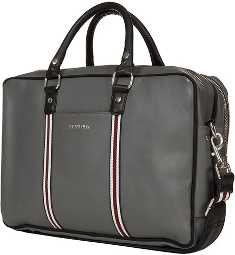 Ben Sherman Iconic Double Zip Commuter Bag in Gray for Men (GREY) | Lyst