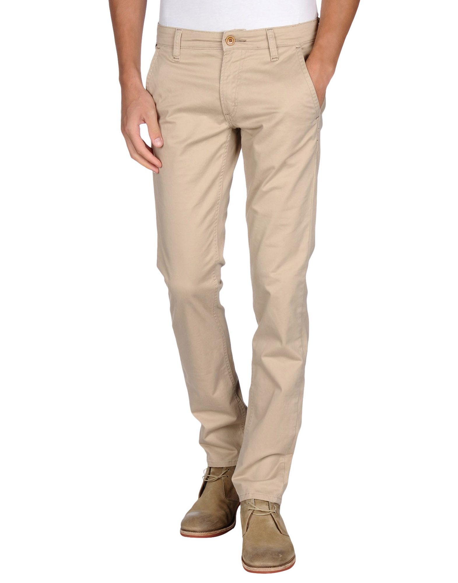 Lyst - Guess Casual Trouser in Natural for Men