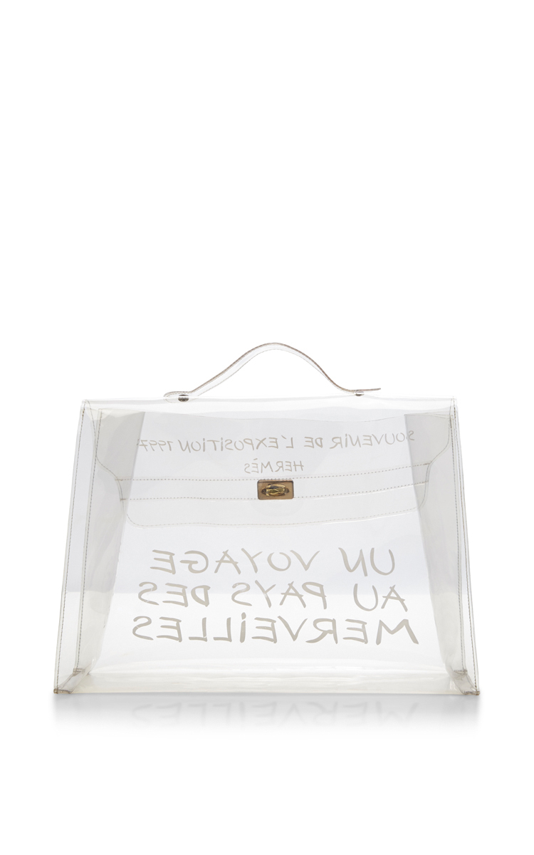 Heritage auctions special collection Hermes 40cm Clear Vinyl ...  