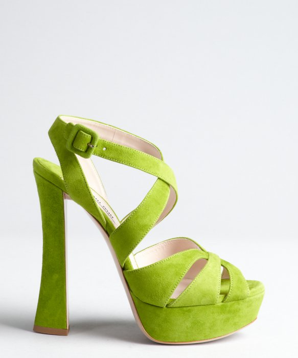 Chanel Green Ladybug Sandals Regular (M, B) Listed By Mikaela - Tradesy