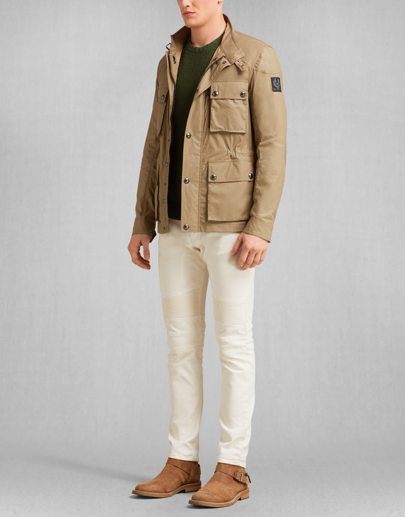Belstaff Trialmaster Beige Belstaff Trialmaster Beige