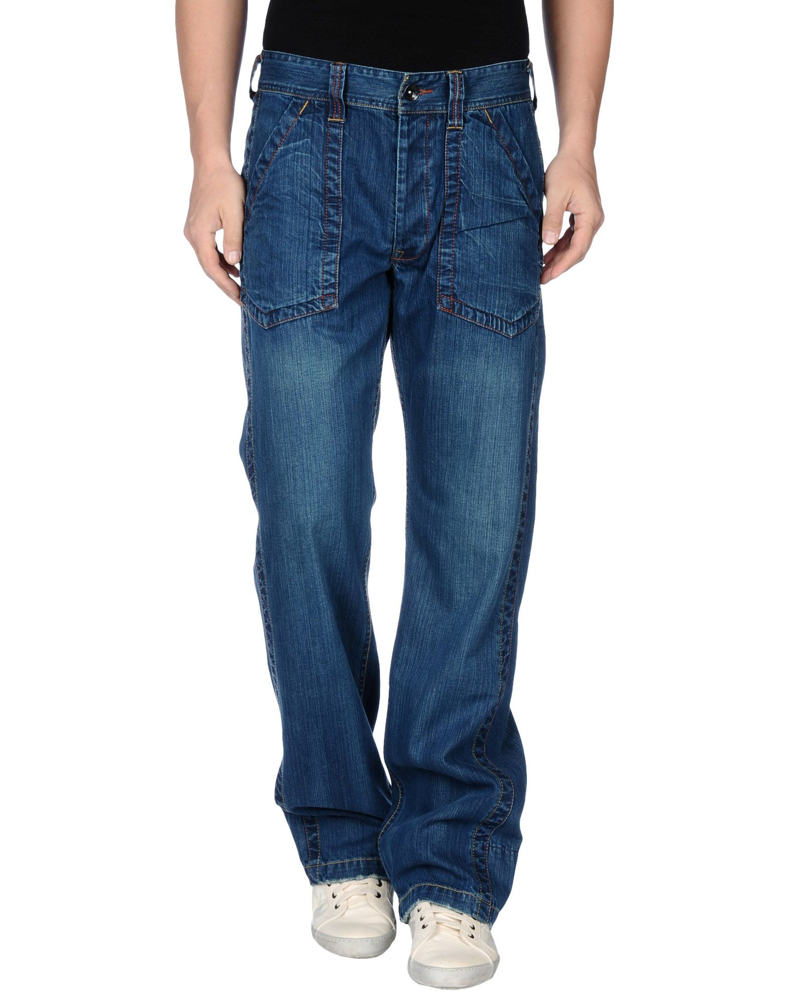 Pepe jeans Denim Trousers in Blue for Men Lyst