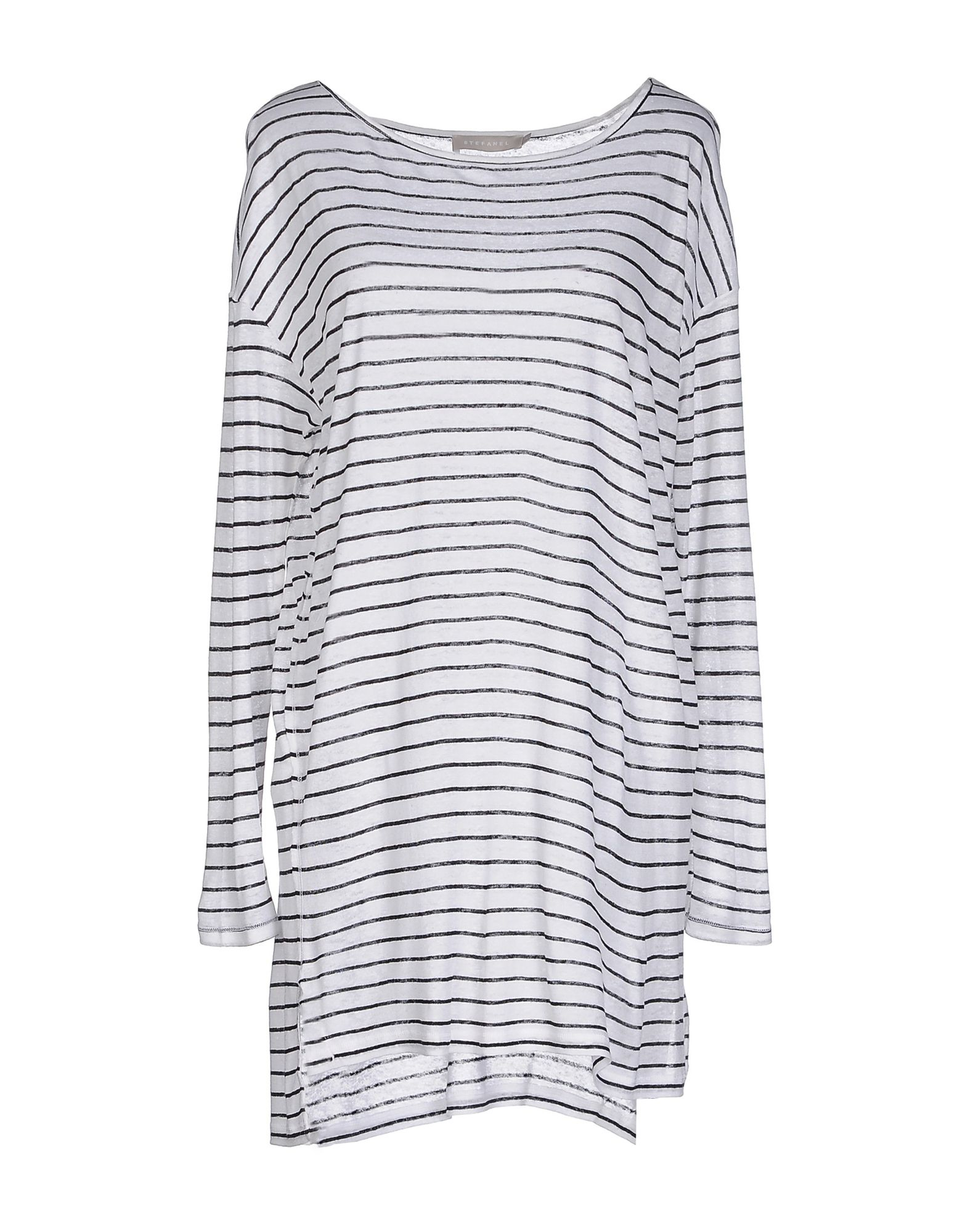Stefanel T-shirt in Gray | Lyst