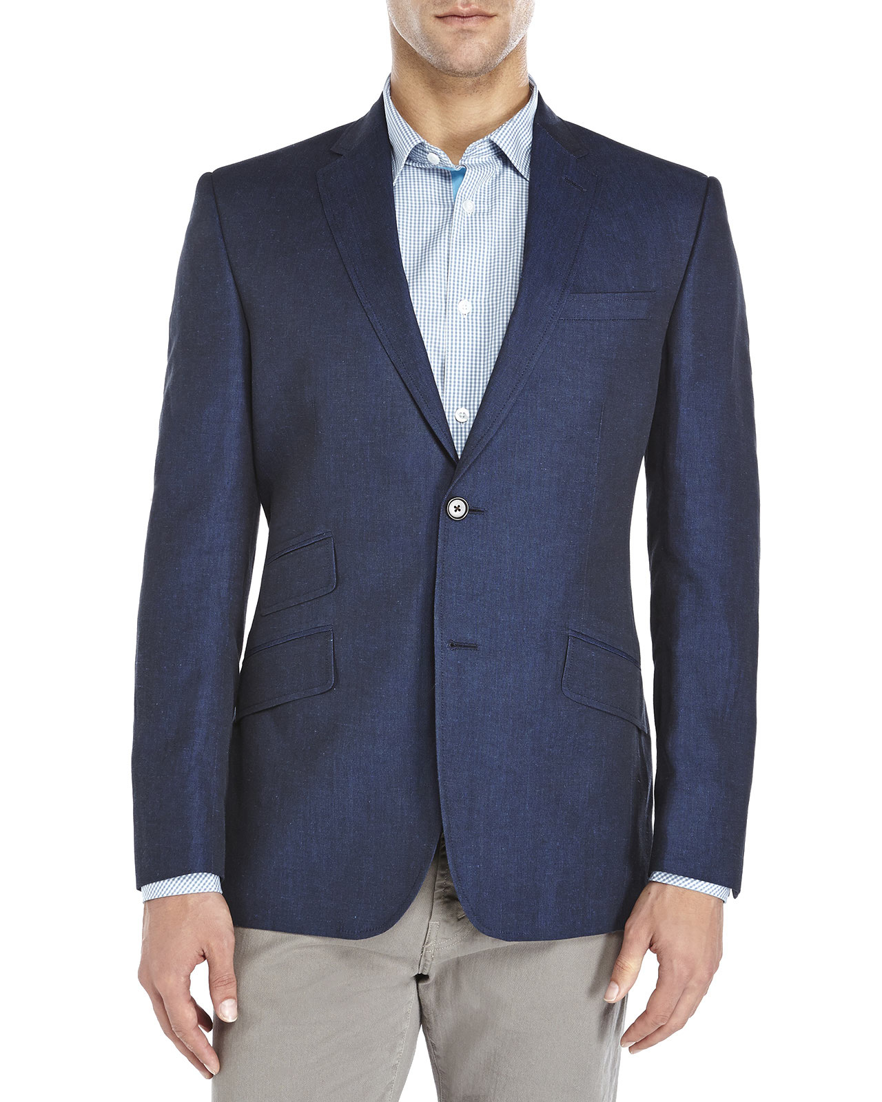 Lyst - Ted Baker Trim Fit Sport Coat in Blue for Men