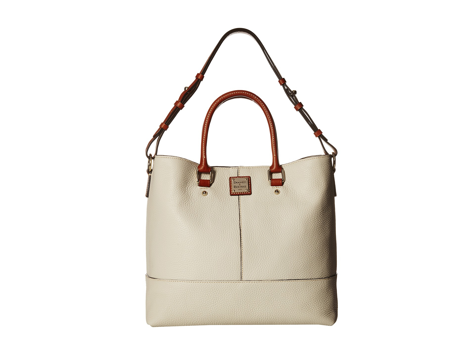 Lyst Dooney Bourke Pebble Leather Chelsea Per In White Gallery