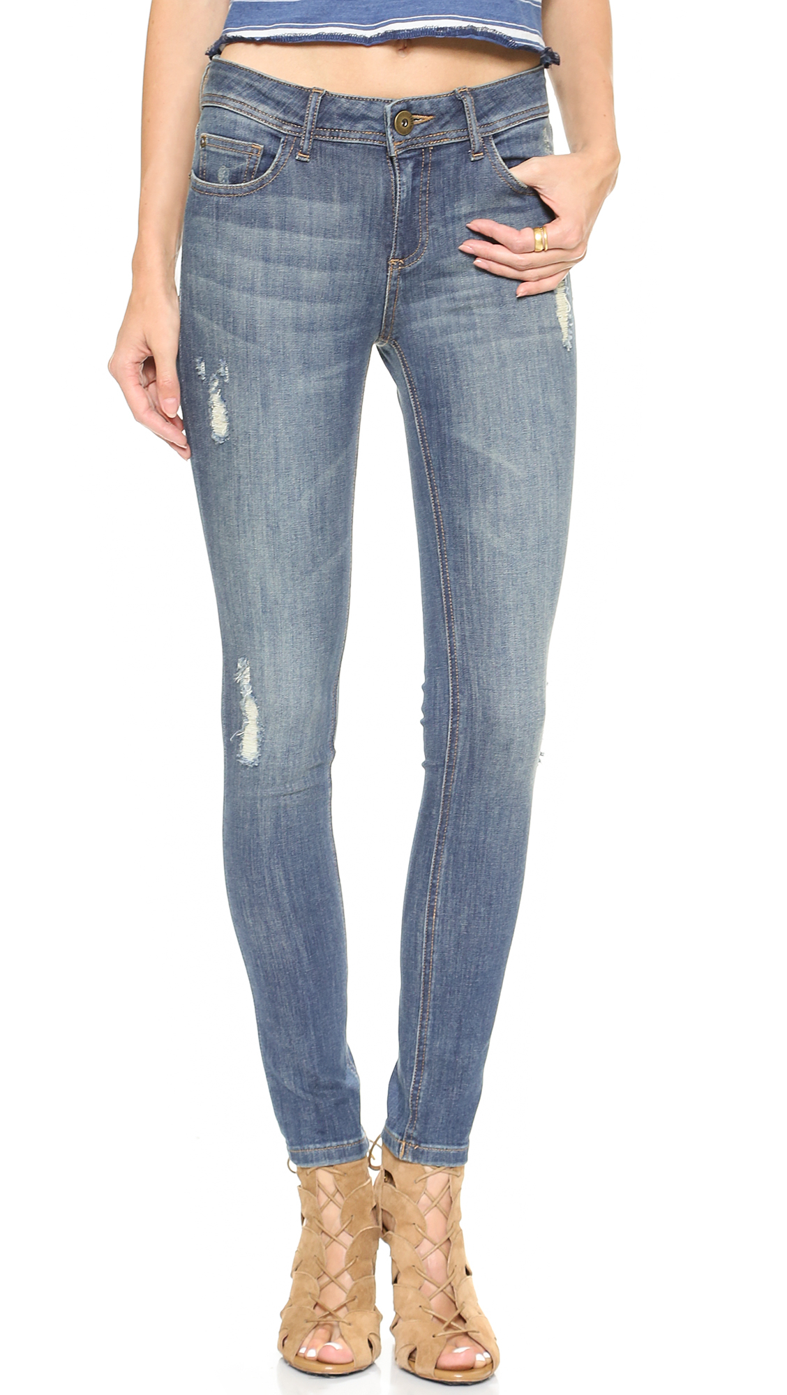 Dl1961 Florence Insta Sculpt Jeans - Sydney in Blue (Sydney) | Lyst