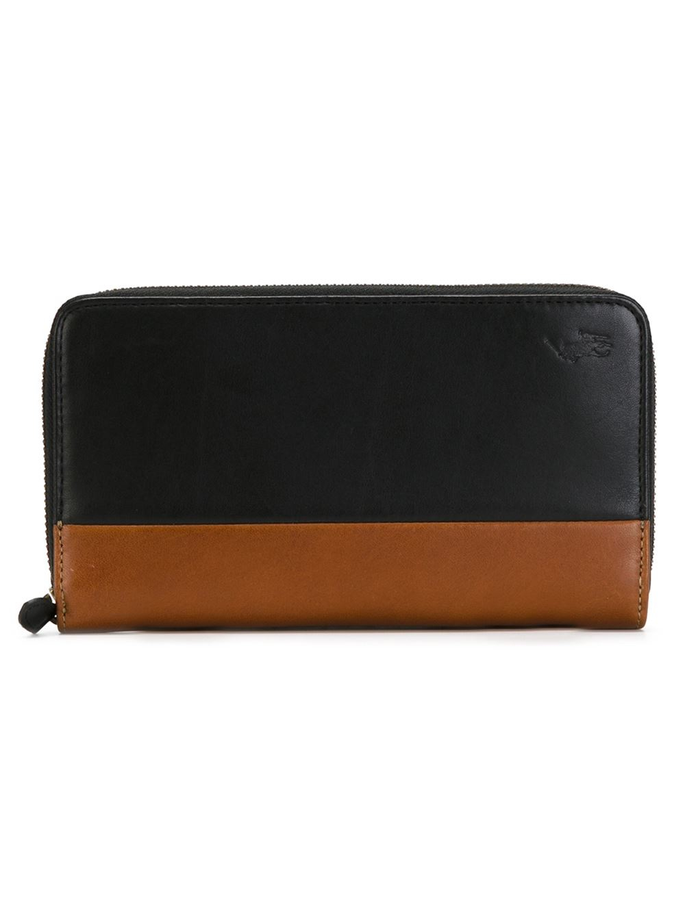 ralph lauren zip around wallet