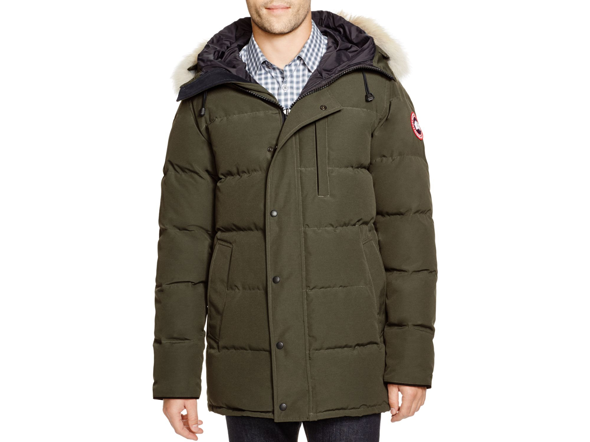 Canada Goose coats online discounts - Canada goose Carson Down Parka in Green for Men (Military Green ...