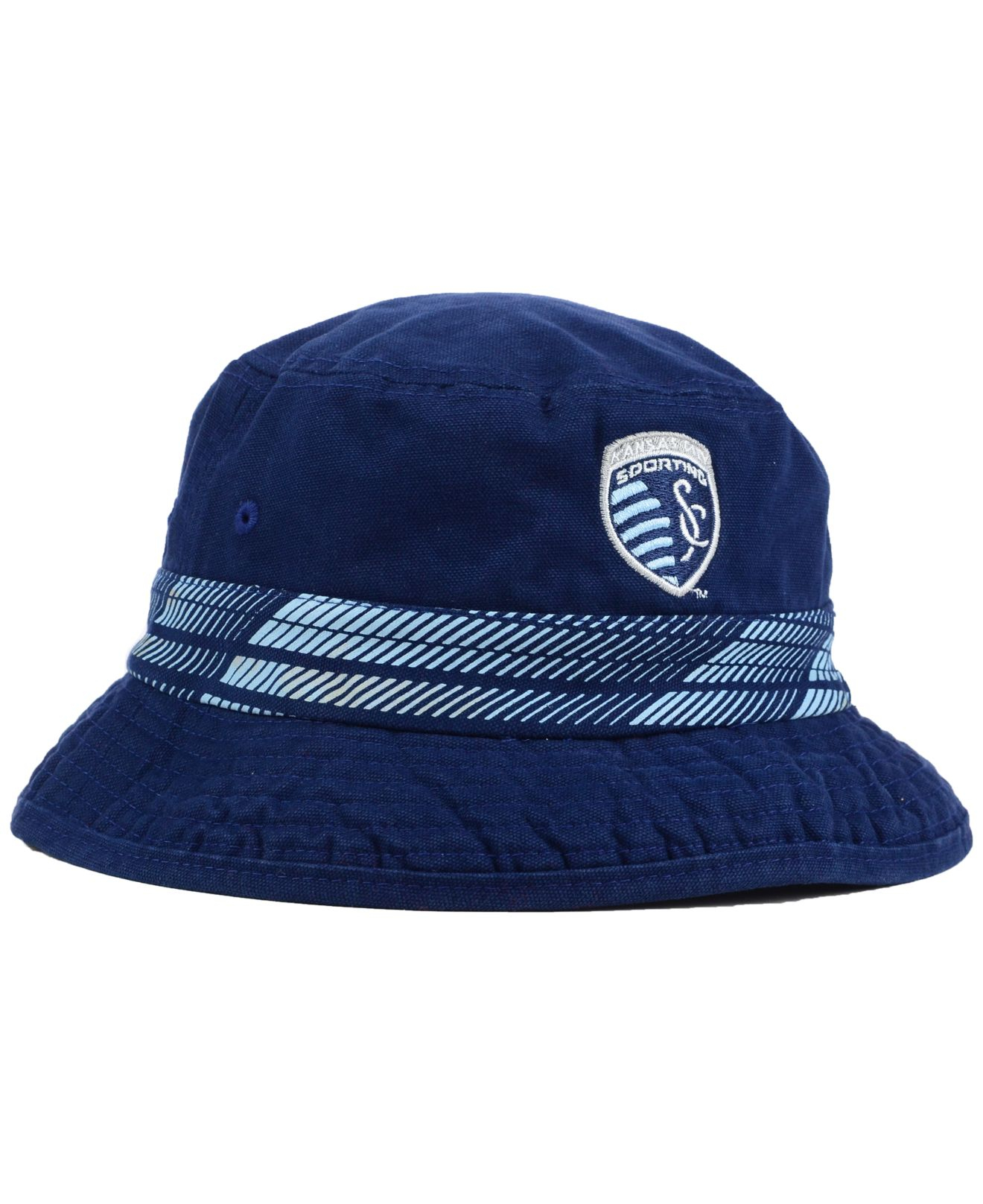 Lyst - Adidas Sporting Kansas City Evolution Bucket Hat in Blue for Men