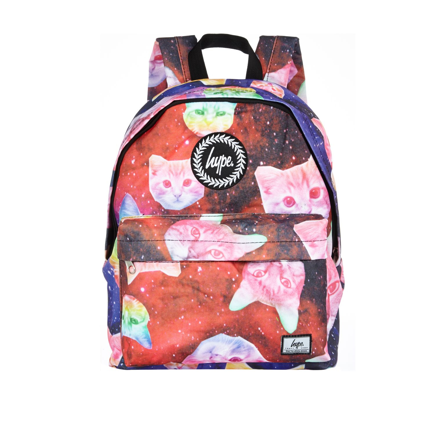 River island Red Hype Space Cats Print Backpack in Animal for Men (red 