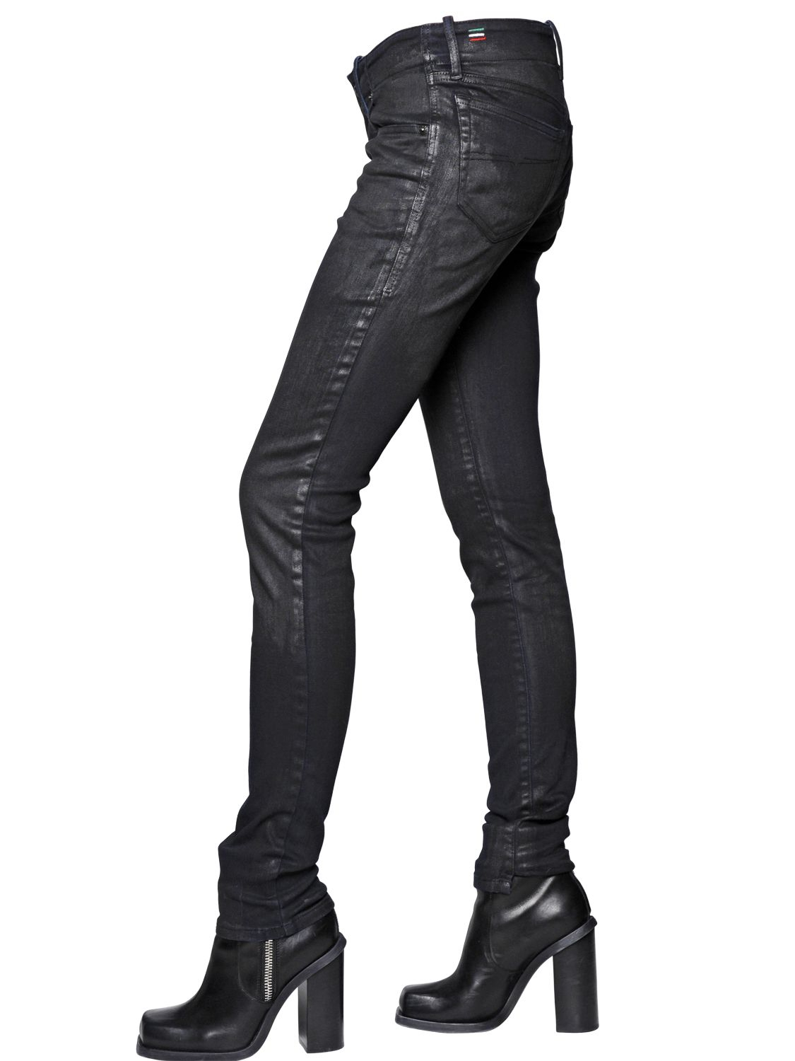 diesel super slim skinny high waist