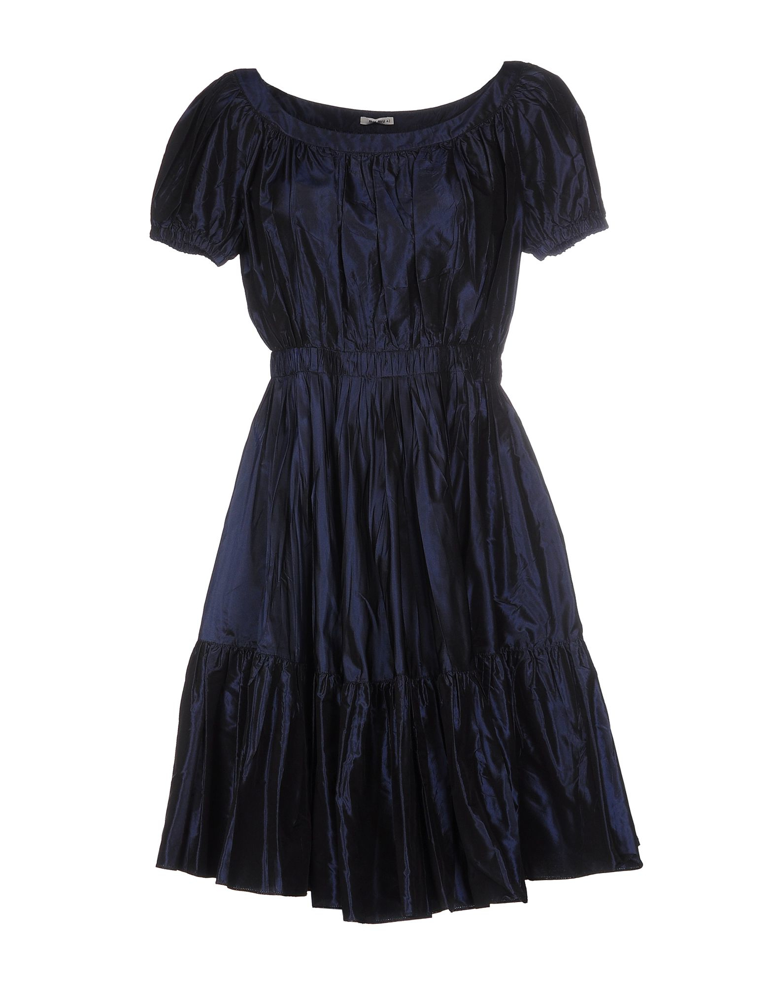 miu miu blue dress
