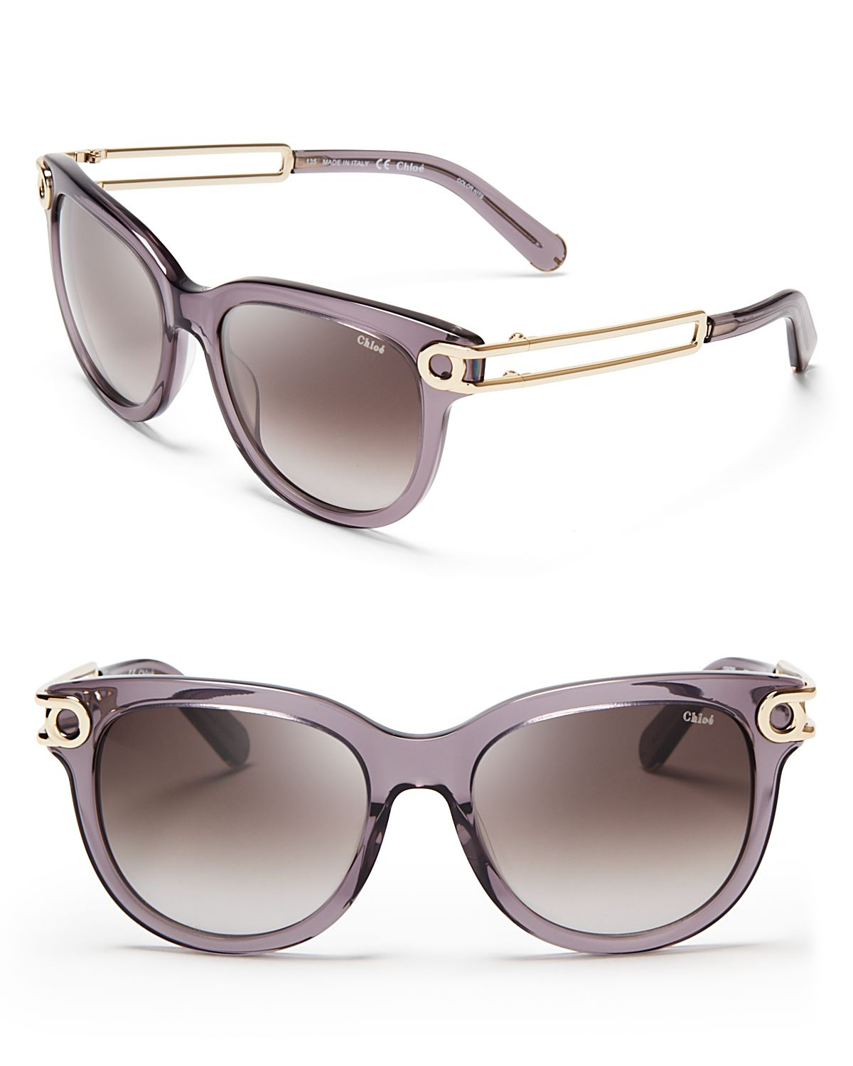 Lyst - Chloé Wayfarer Sunglasses - Bloomingdale's Exclusive in Gray