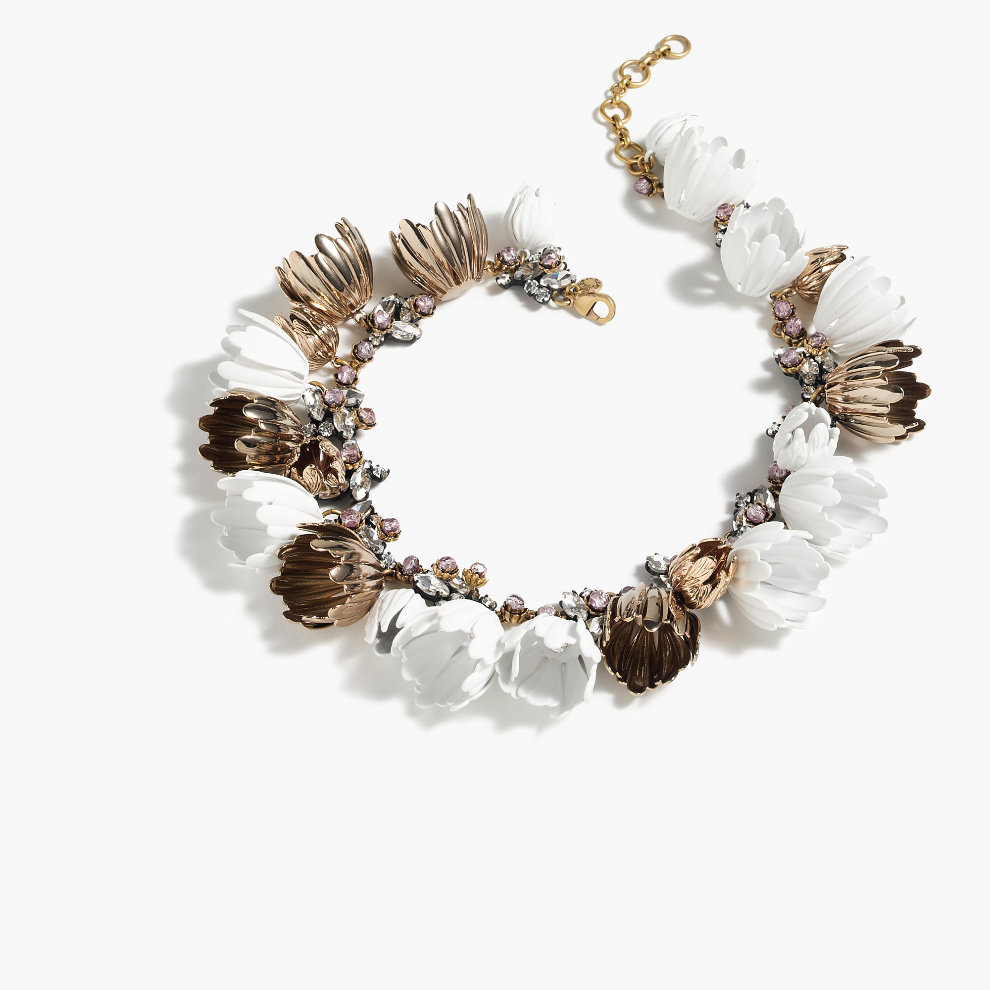 Lyst J Crew Garden Party Necklace In White Gallery