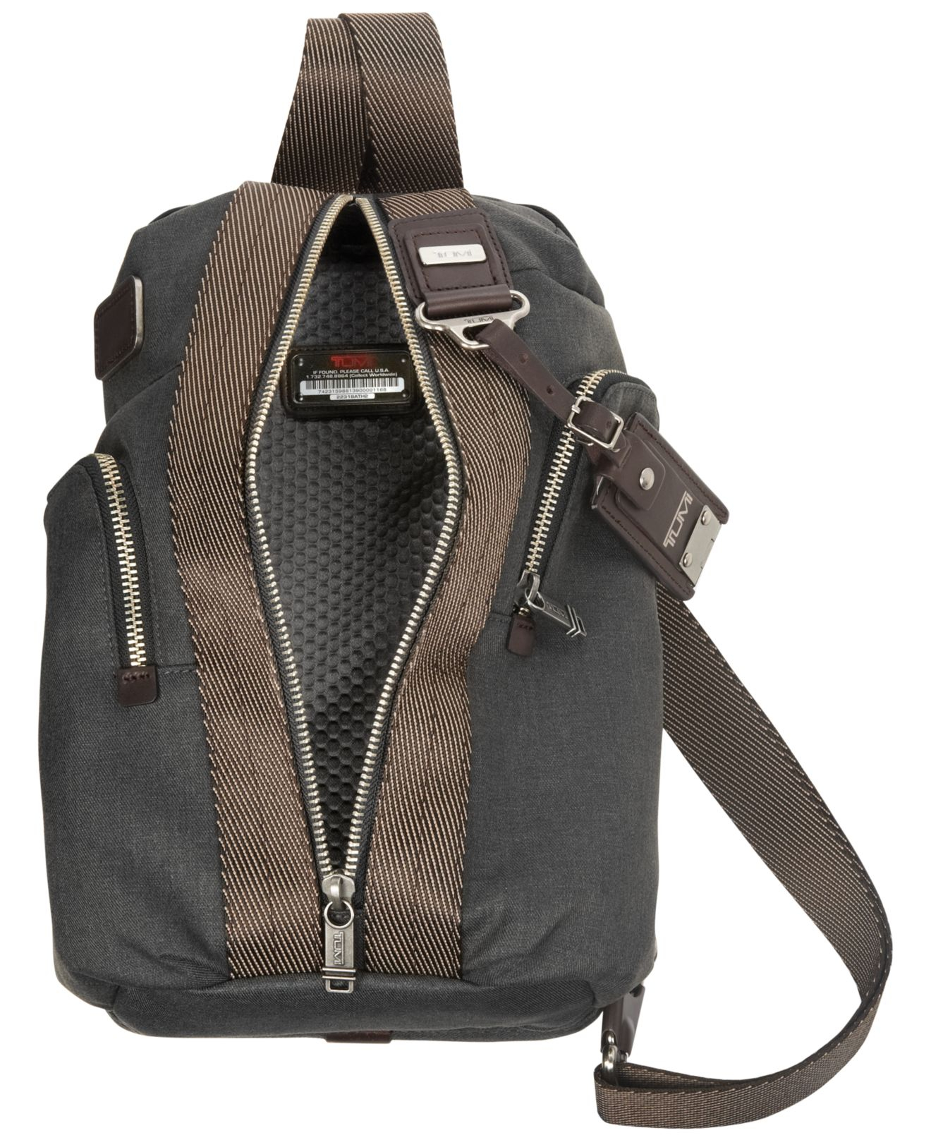 Lyst - Tumi Alpha Bravo Monterey Sling Backpack in Gray for Men