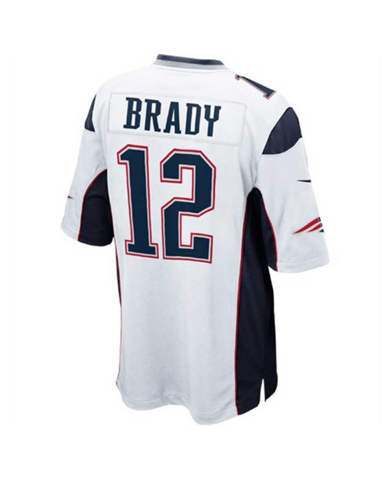Nike Men\u0026#39;s Tom Brady New England Patriots Limited Jersey in White ...  