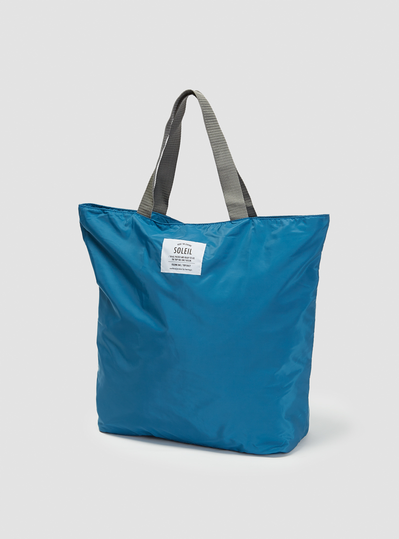 Lyst - Weekend(Er) Packable Tote Bag Blue in Blue
