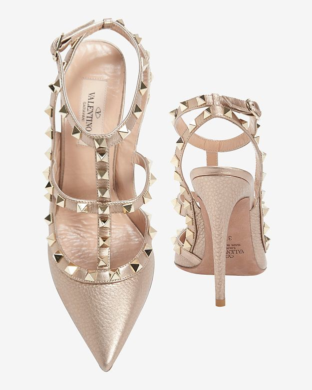 Valentino Gold Pumps | The Art of Mike 