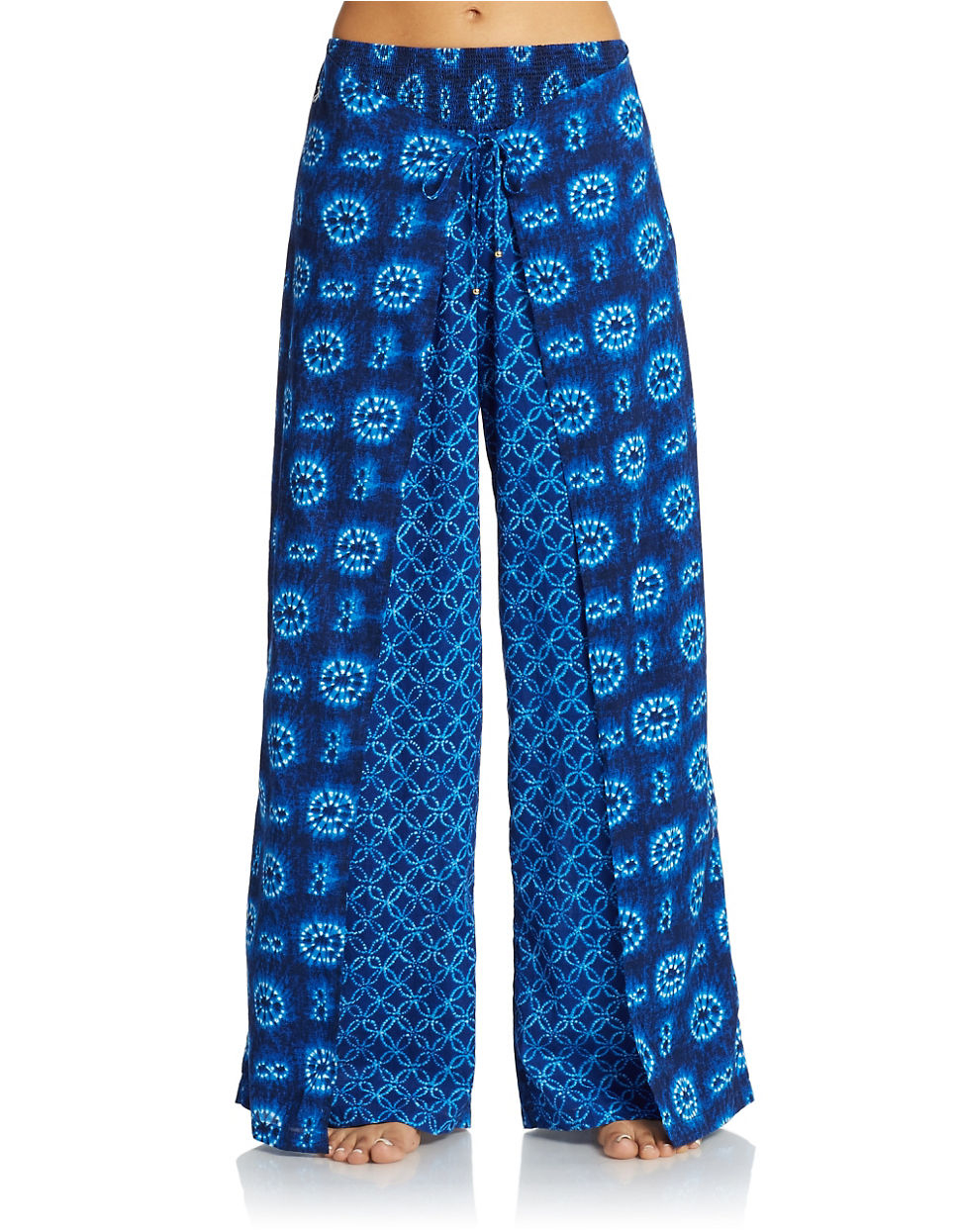 polo print pants