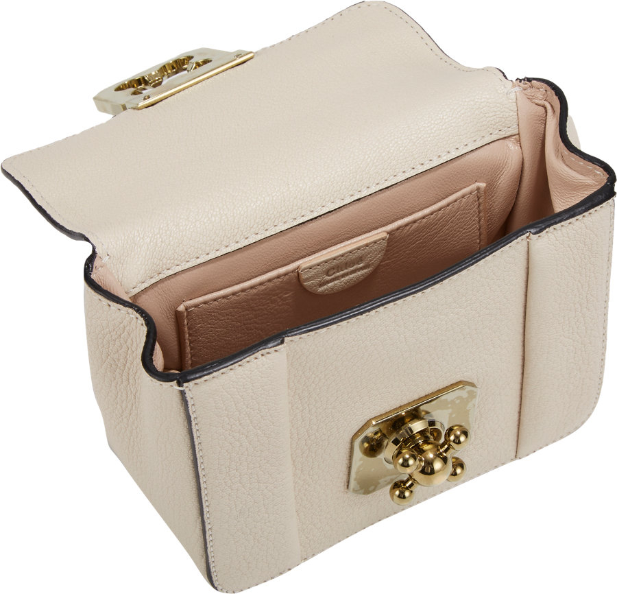 Chlo Elsie Shoulder Bag in White - Save 19% | Lyst