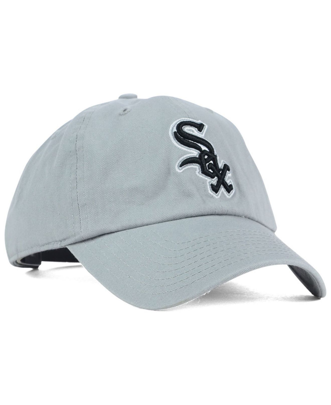 47 brand Chicago White Sox Adjustable Cap in Gray for Men | Lyst