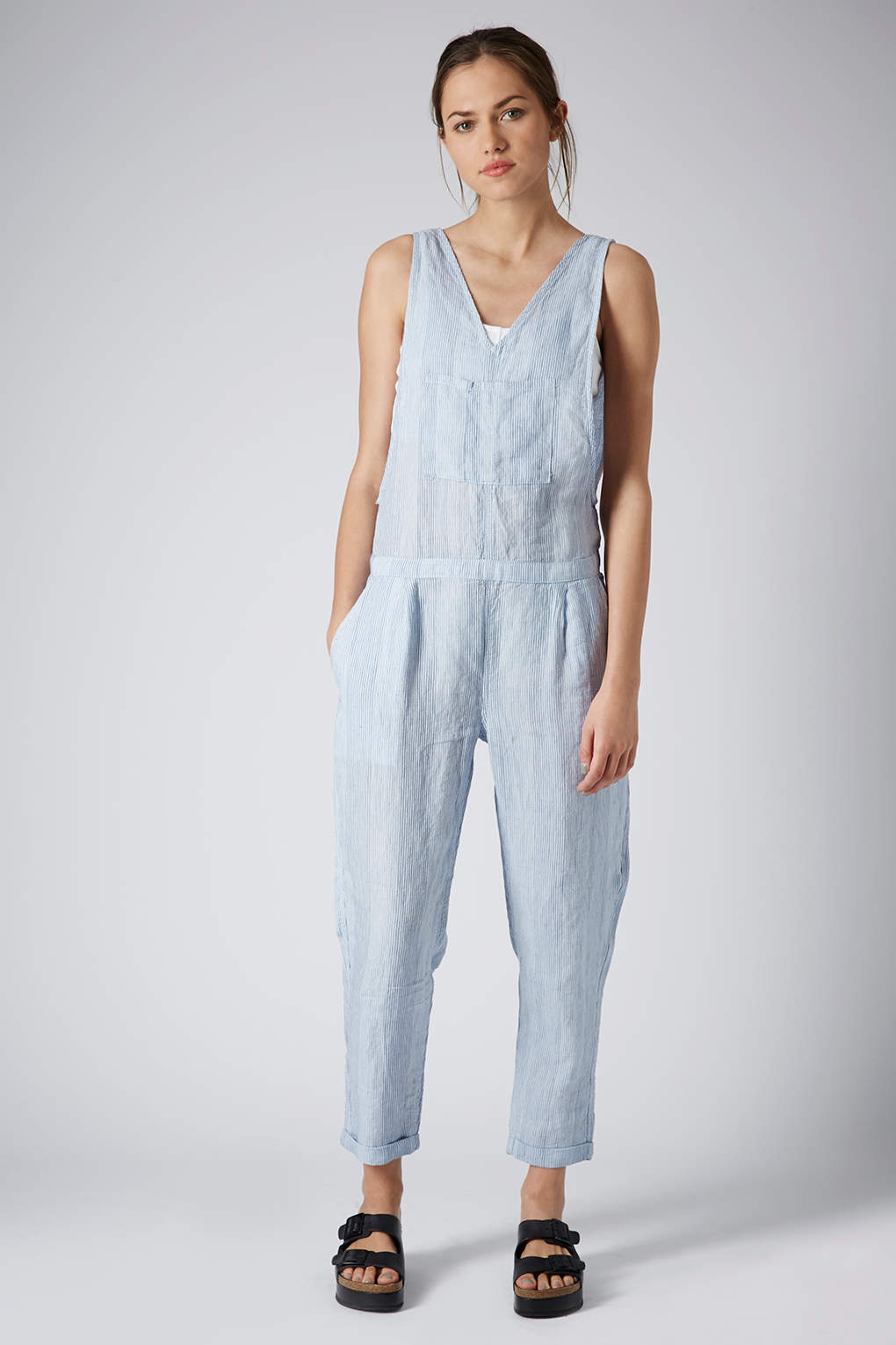 Womens linen jumpsuit