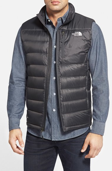 north face aconcagua vests for men