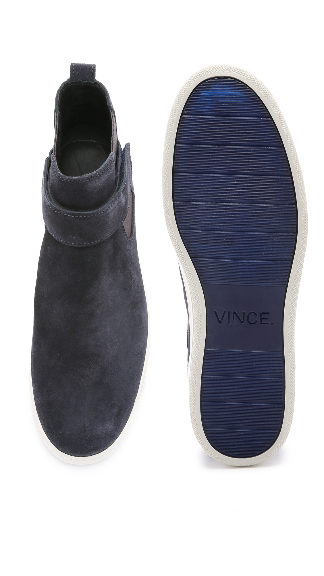 high top pull on sneakers