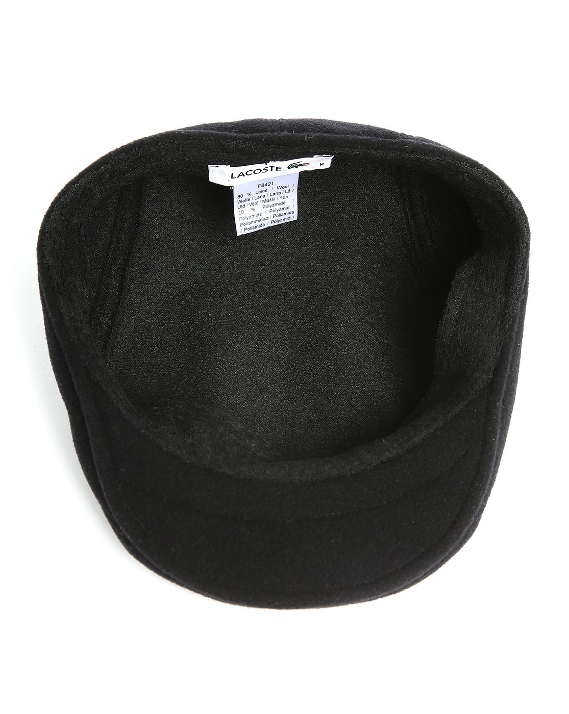 Lacoste Black Cap With Croc Logo On Side in Black for Men  Lyst