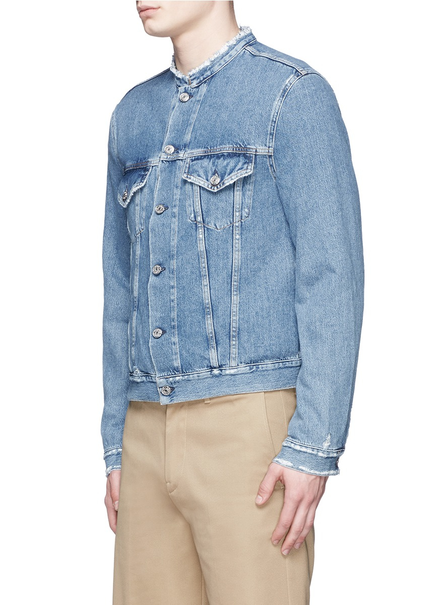 acne denim jacket mens