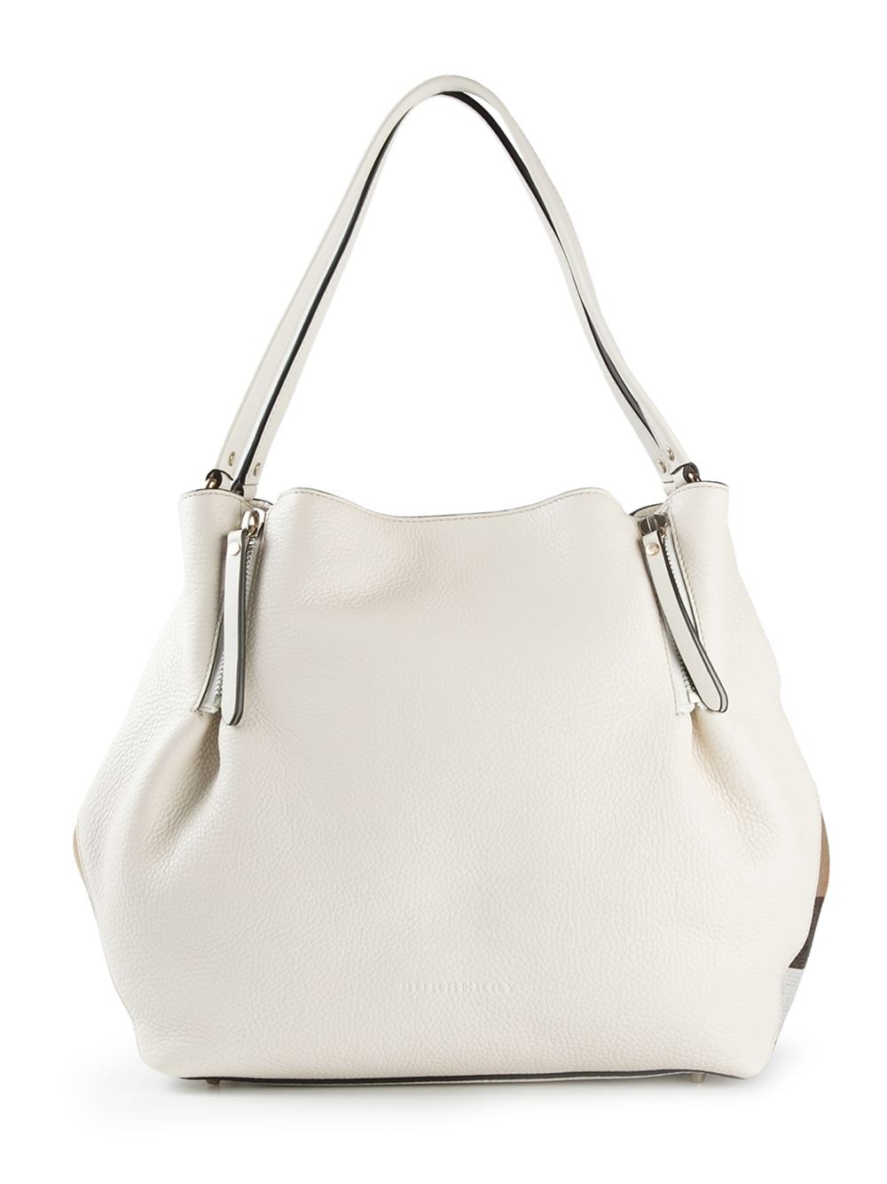 Lyst - Burberry Maidstone Tote in White