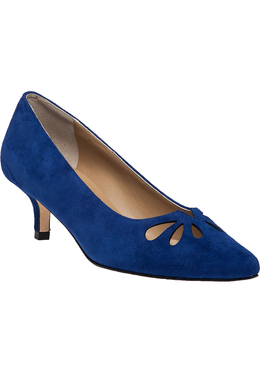 Vaneli For Jildor Tany Suede Pumps in Blue (Blue Suede) | Lyst