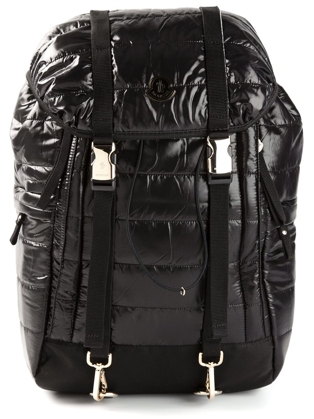 Lyst Moncler Padded Backpack in Black