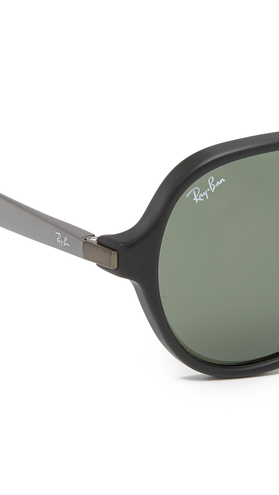 Lyst Ray Ban Full Fit Aviator Sunglasses In Black For Men 3384