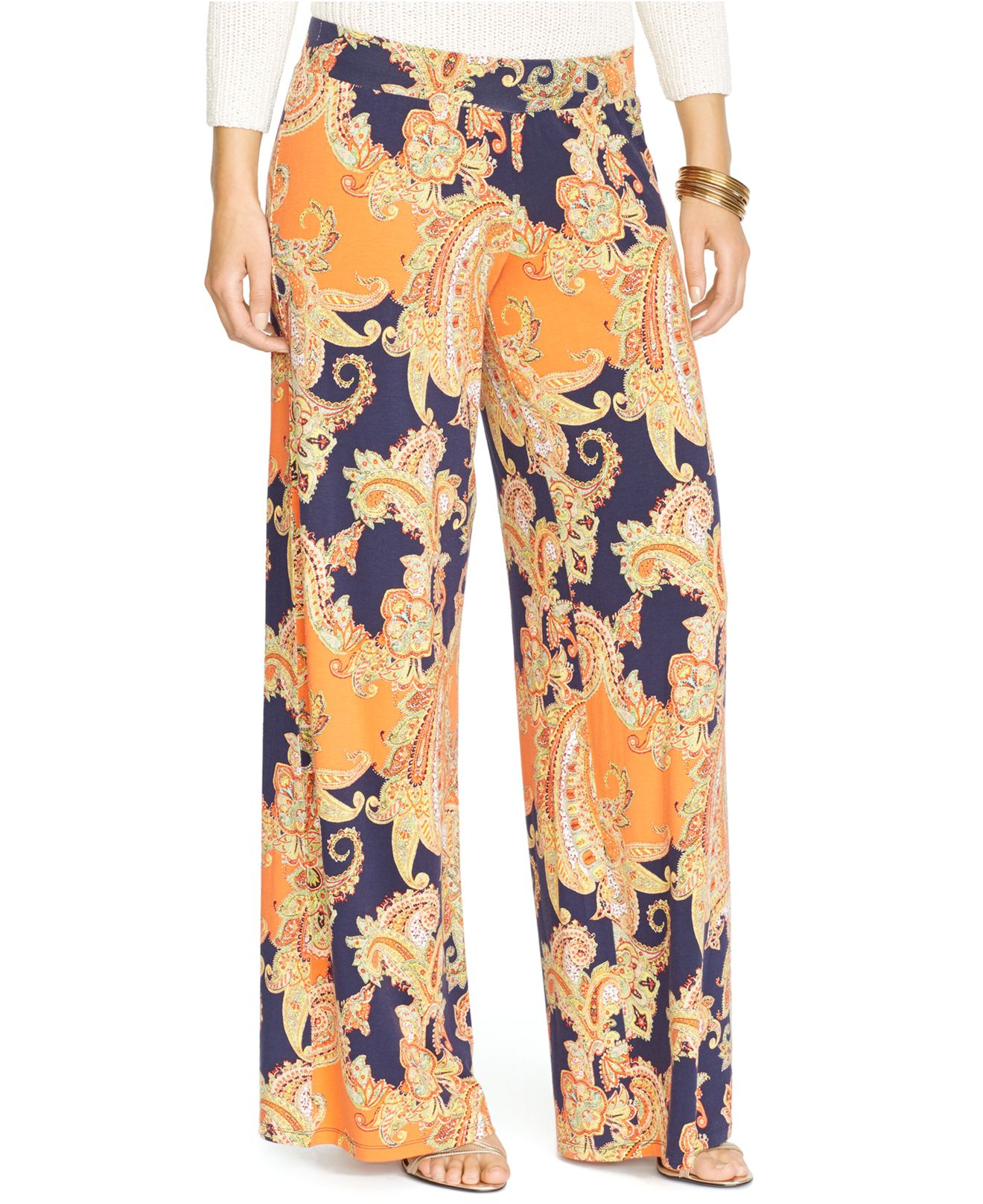 ralph lauren orange pants