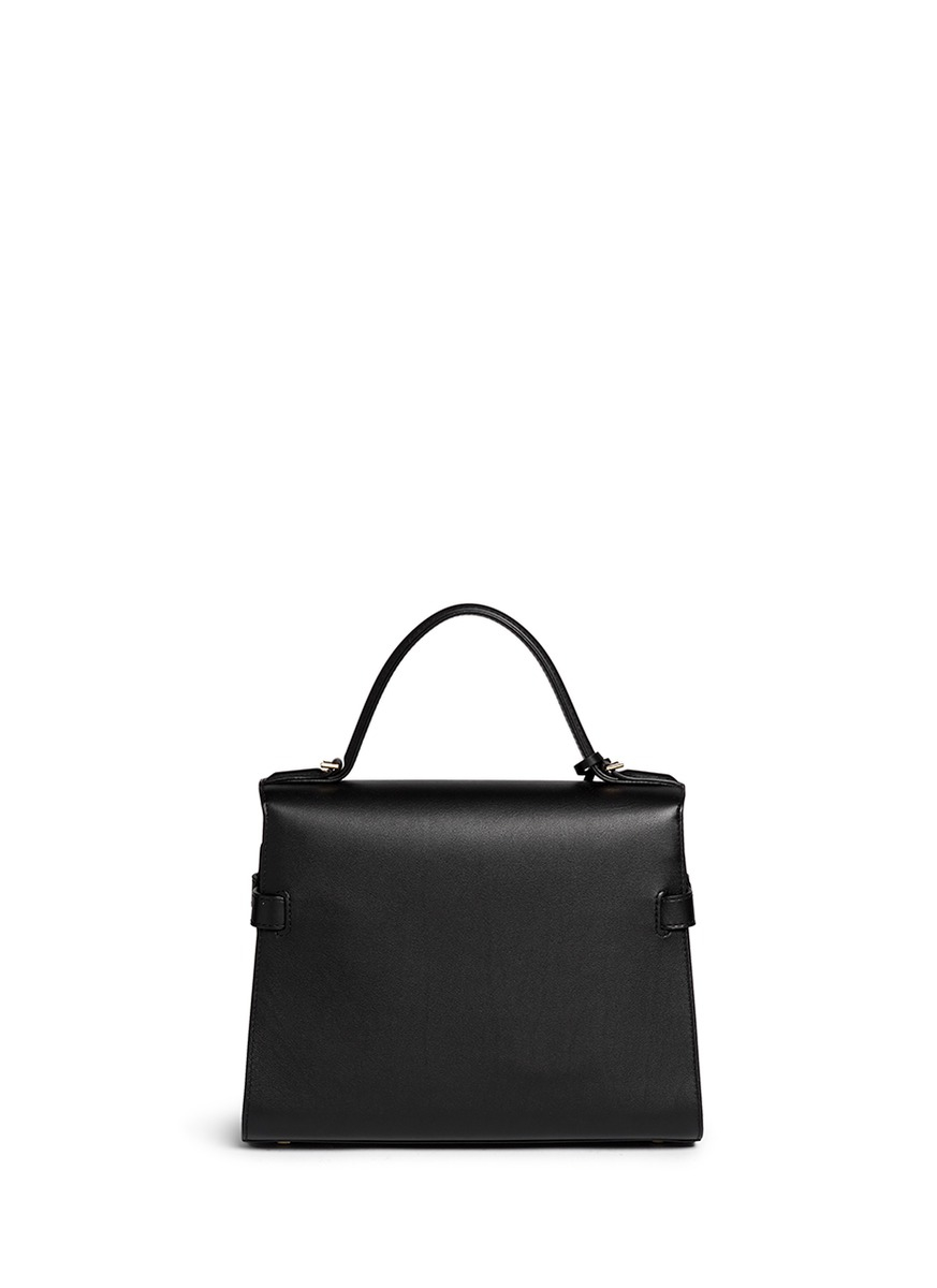 Delvaux \u0026#39;tempte Mm\u0026#39; Leather Bag in Green (Black) | Lyst