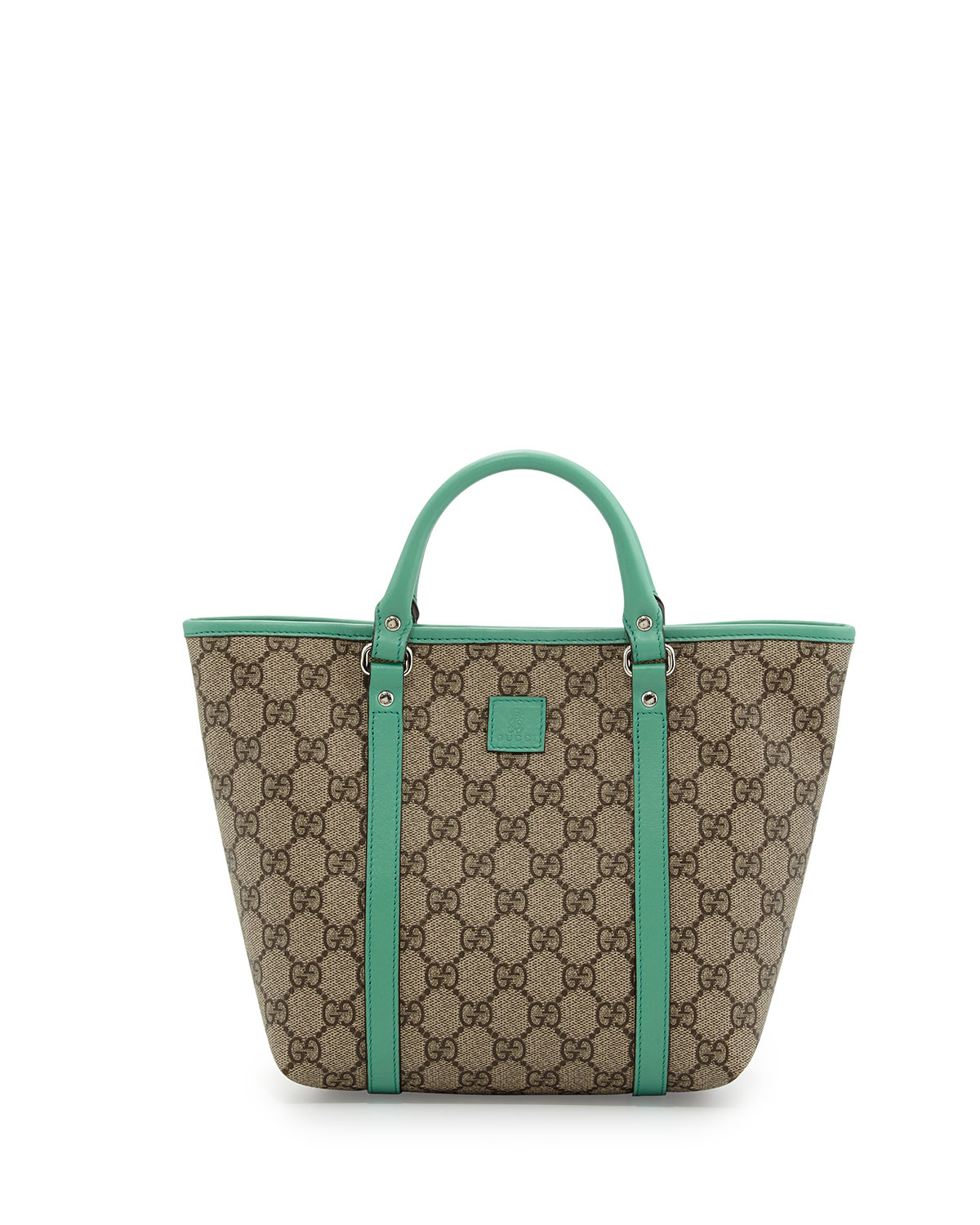 blue and green gucci bag