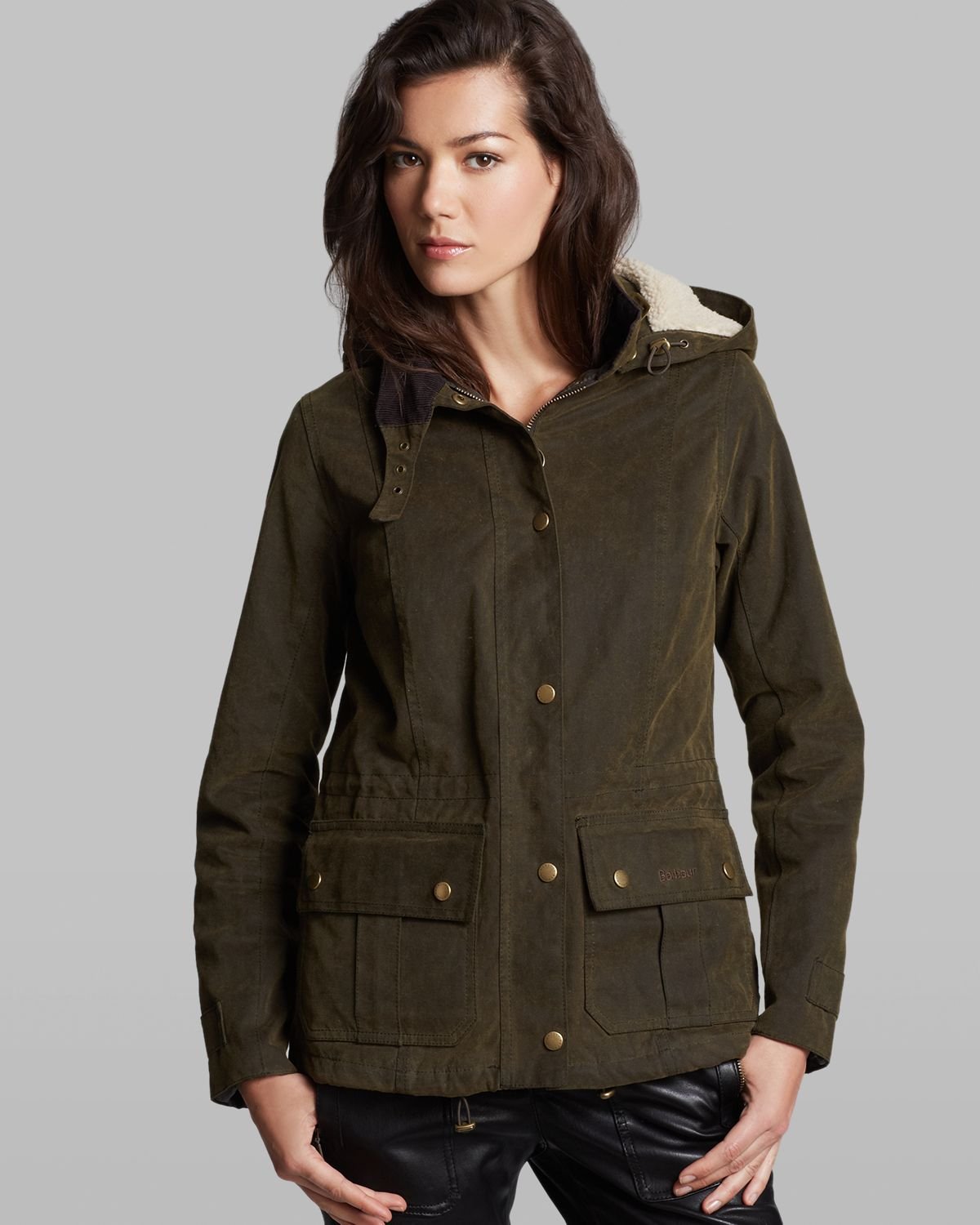 Lyst Barbour Jacket Convoy in Green