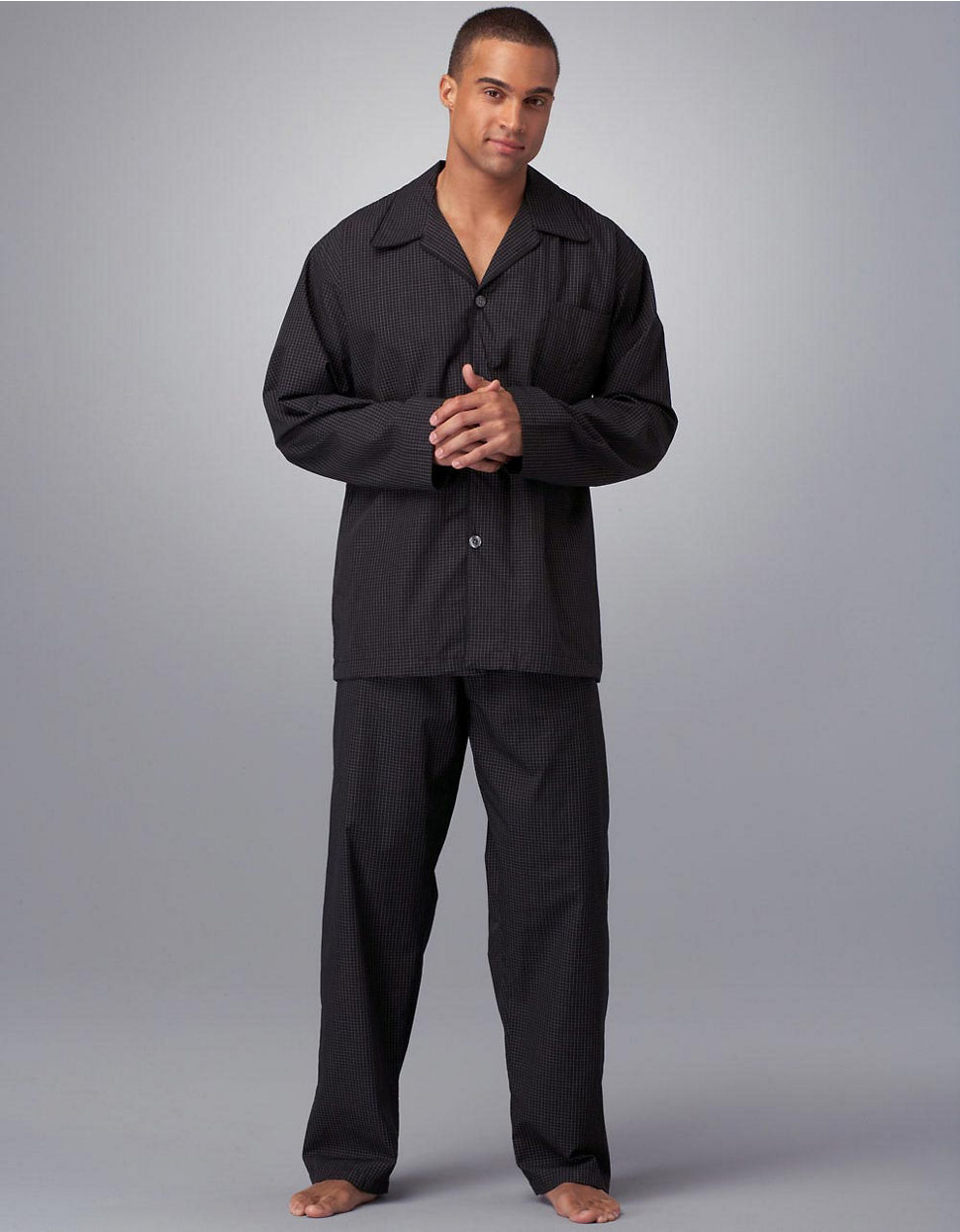 Polo ralph lauren Soho Pajama Top in Black for Men | Lyst