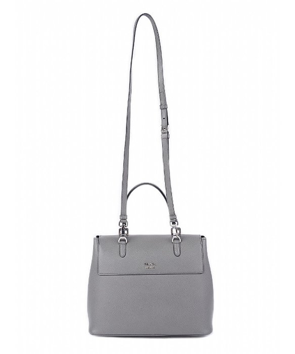 Prada Saffiano Cuir Leather Briefcase in Gray | Lyst  