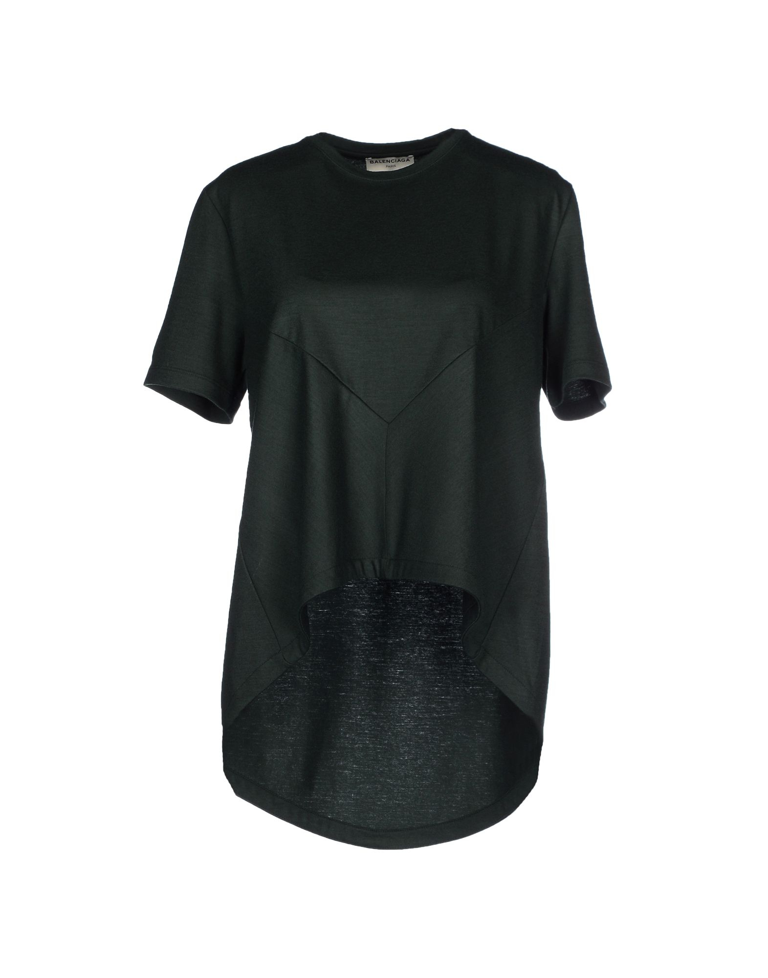 balenciaga t shirt womens green